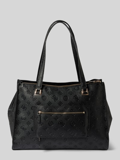 Peek & Cloppenburg GuessHandtasche Mit Label-Details Modell 'CRESIDIA' In Black