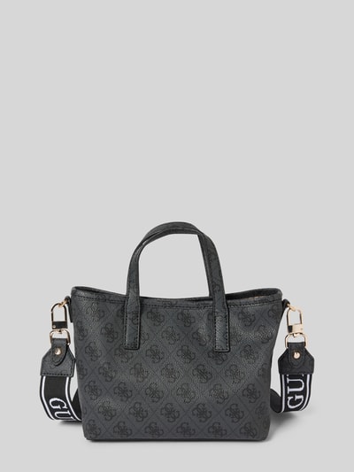 Peek & Cloppenburg GuessHandtasche Mit Label-Details Modell 'LATONA' In Anthrazit Melange