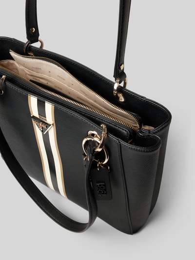 Peek & Cloppenburg GuessHandtasche Mit Label-Details Modell 'NOELLE' In Black