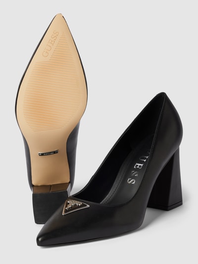 Peek & Cloppenburg GuessHigh Heels Mit Label-Detail Modell 'BARSON' In Black