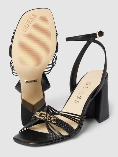 Peek & Cloppenburg GuessHigh Heels Mit Label-Detail Modell 'KEELAN' In Black