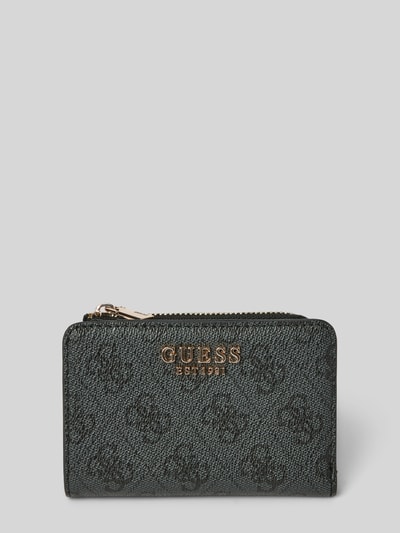 Peek & Cloppenburg GuessKartenetui mit Münzfach Modell 'LAUREL' in black