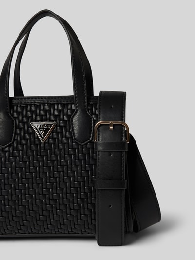 Peek & Cloppenburg GuessMini Tote Bag Mit Label-Details Modell 'SILVANA' In Black