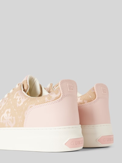 Peek & Cloppenburg GuessPlateau-Sneaker Mit Label-Print Modell 'GIAA' In Beige