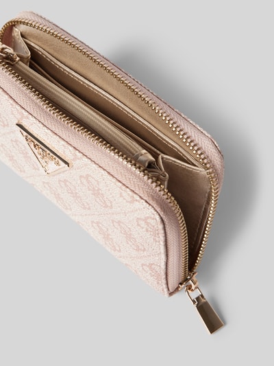 Peek & Cloppenburg GuessPortemonnaie Mit Label-Applikation Modell 'LAUREL' In Rose