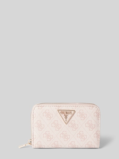 Peek & Cloppenburg GuessPortemonnaie Mit Label-Applikation Modell 'LAUREL' In Rose