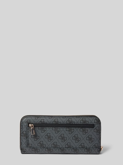 Peek & Cloppenburg GuessPortemonnaie Mit Label-Badge Modell 'ECO BRENTON' In Black