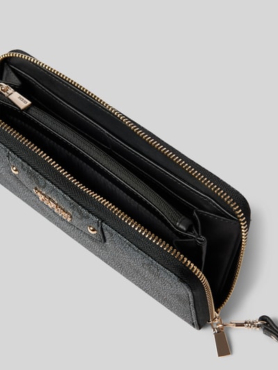 Peek & Cloppenburg GuessPortemonnaie Mit Label-Badge Modell 'ECO BRENTON' In Black