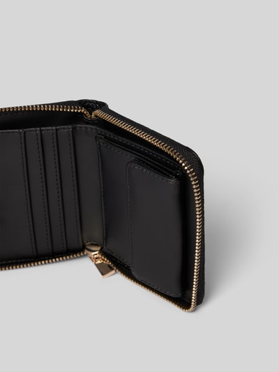 Peek & Cloppenburg GuessPortemonnaie Mit Strukturmuster Modell 'CRESIDIA' In Black