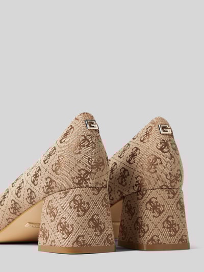 Peek & Cloppenburg GuessPumps Mit Blockabsatz Modell 'ZANLY' In Beige