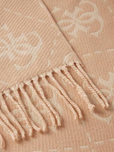 Peek & Cloppenburg GuessSchal Mit Logo-Stitching In Hellbraun