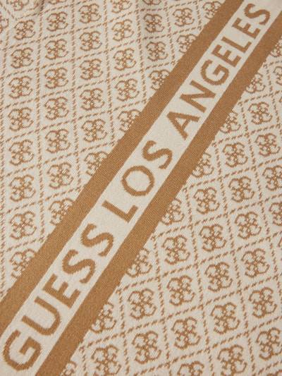 Peek & Cloppenburg GuessSchal Mit Logo-Stitching Modell 'SEVYN' In Offwhite