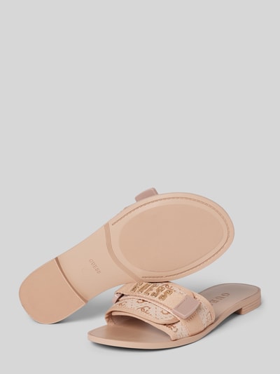 Peek & Cloppenburg GuessSlides Mit Label-Applikation Modell 'ELYZE' In Hellrosa