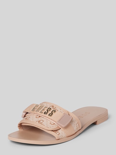 Peek & Cloppenburg GuessSlides Mit Label-Applikation Modell 'ELYZE' In Hellrosa