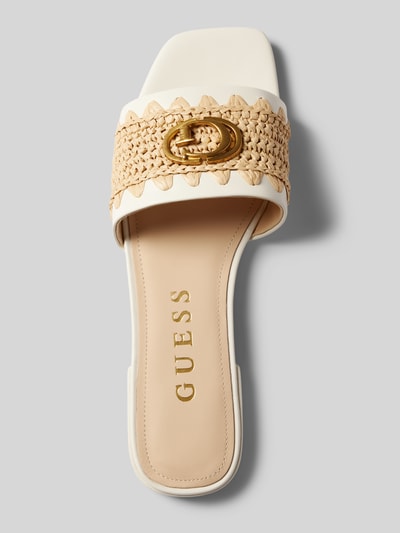 Peek & Cloppenburg GuessSlides Mit Label-Detail Modell 'TAMARRA' In Offwhite