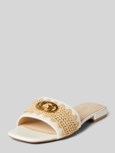 Peek & Cloppenburg GuessSlides mit Label-Detail Modell 'TAMARRA' in offwhite