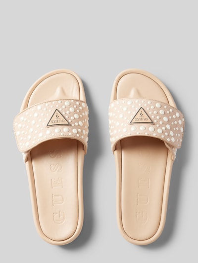 Peek & Cloppenburg GuessSlides Mit Strukturmuster Modell 'CALLEN' In Beige