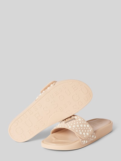 Peek & Cloppenburg GuessSlides Mit Strukturmuster Modell 'CALLEN' In Beige