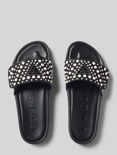 Peek & Cloppenburg GuessSlides Mit Strukturmuster Modell 'CALLEN' In Black