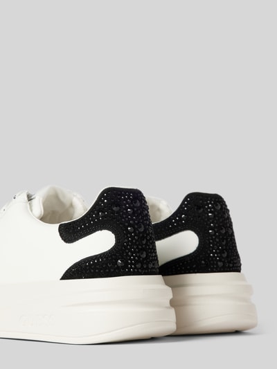 Peek & Cloppenburg GuessSneaker Aus Leder-Mix Modell 'ELBINA' In Weiss