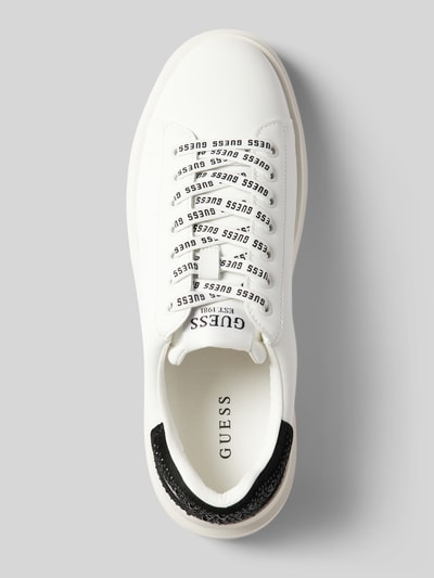 Peek & Cloppenburg GuessSneaker Aus Leder-Mix Modell 'ELBINA' In Weiss