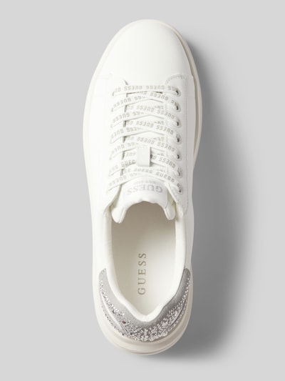 Peek & Cloppenburg GuessSneaker Aus Leder-Mix Modell 'ELBINA' In Weiss