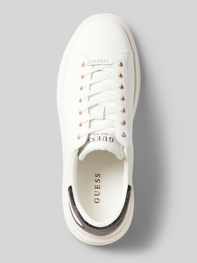 Peek & Cloppenburg GuessSneaker Mit Label-Details Modell 'ELBA' In Weiss