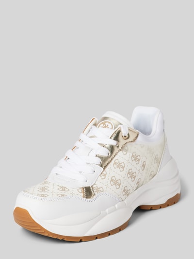 Peek & Cloppenburg GuessSneaker mit Label-Details Modell 'SAMRA2' in weiss