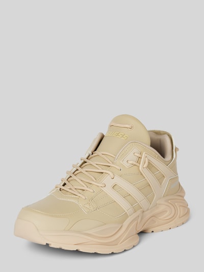 Peek & Cloppenburg GuessSneaker mit Label-Print Modell 'BELLUNO' in beige