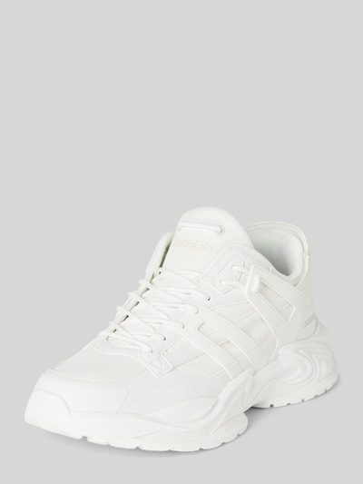 Peek & Cloppenburg GuessSneaker mit Label-Print Modell 'BELLUNO' in weiss