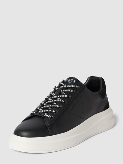 Peek & Cloppenburg GuessSneaker mit Schnürverschluss Modell 'ELBA' in black