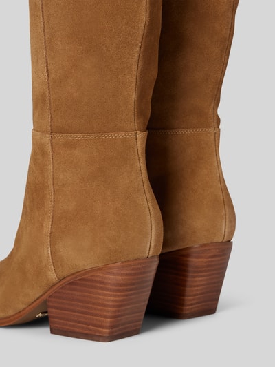 Peek & Cloppenburg GuessStiefel Aus Leder Modell 'CALLY' In Mittelbraun