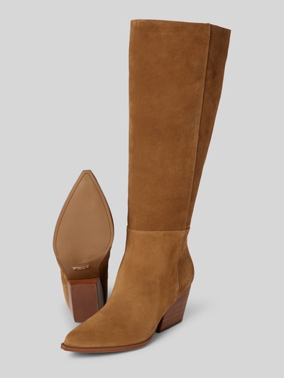 Peek & Cloppenburg GuessStiefel Aus Leder Modell 'CALLY' In Mittelbraun