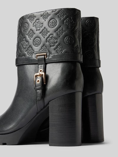 Peek & Cloppenburg GuessStiefeletten Mit Logo-Prägungen Modell 'NEADLA' In Black