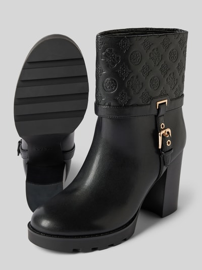 Peek & Cloppenburg GuessStiefeletten Mit Logo-Prägungen Modell 'NEADLA' In Black