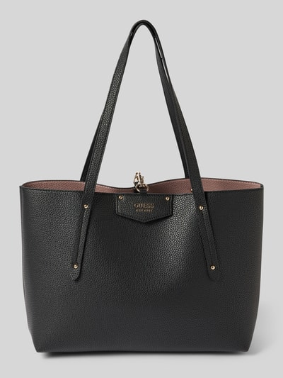 Peek & Cloppenburg GuessTote Bag Mit Label-Detail Modell 'BRENTON' In Black