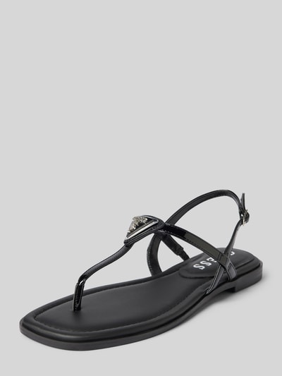 Peek & Cloppenburg GuessZehentrenner mit Label-Applikation Modell 'RAINEY' in black