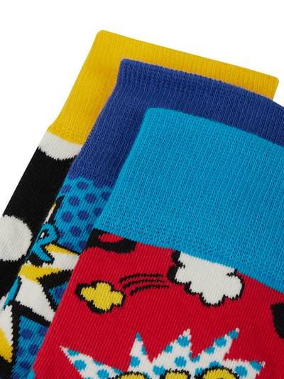 Peek & Cloppenburg Happy SocksSocken Mit Stretch-Anteil Im 3er-Pack In Rot