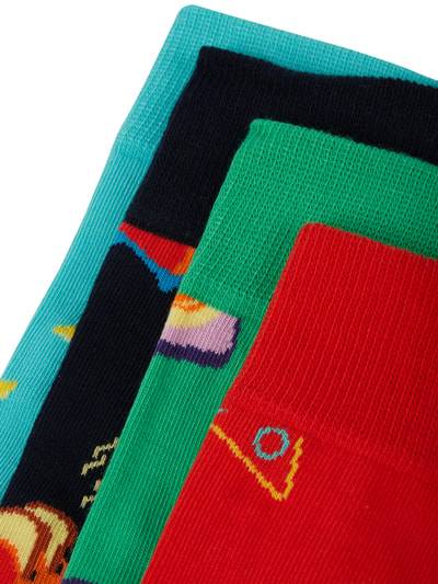 Peek & Cloppenburg Happy SocksSocken Mit Stretch-Anteil Im 4er-Pack In Rot