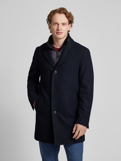 Peek & Cloppenburg HECHTER PARISMantel Mit Reverskragen In Marine