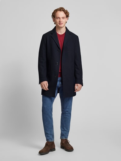 Peek & Cloppenburg HECHTER PARISMantel mit Reverskragen in marine