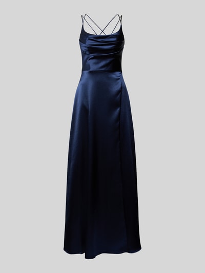 Peek & Cloppenburg Hey KylaAbendkleid Mit Wassefall-Ausschnitt In Dunkelblau