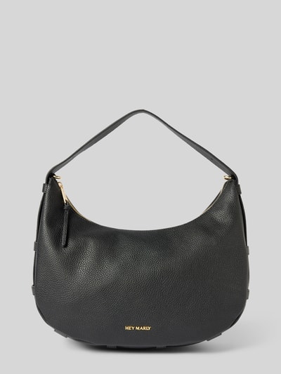 Peek & Cloppenburg Hey MarlyHobo Bag aus Leder-Mix Modell 'Lifetime Sister' in black