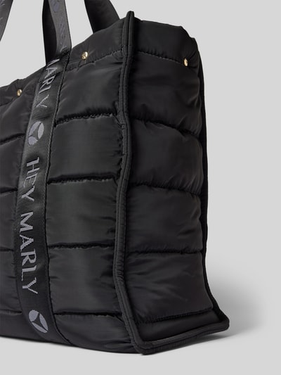 Peek & Cloppenburg Hey MarlyShopper Mit Ziernähten Modell 'Best Buddy' In Black