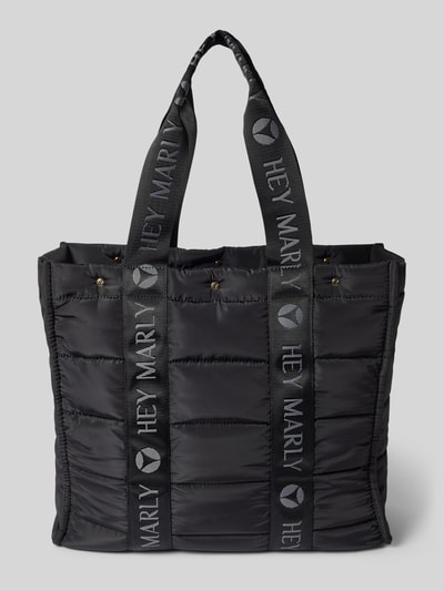 Peek & Cloppenburg Hey MarlyShopper Mit Ziernähten Modell 'Best Buddy' In Black