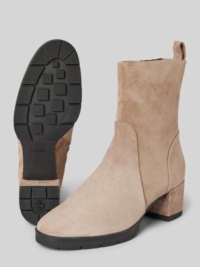 Peek & Cloppenburg HöglAnkle Boots Mit Zugschlaufe In Taupe