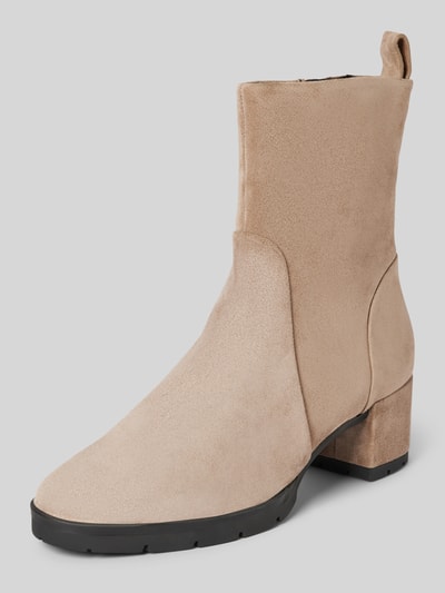 Peek & Cloppenburg HöglAnkle Boots mit Zugschlaufe in taupe