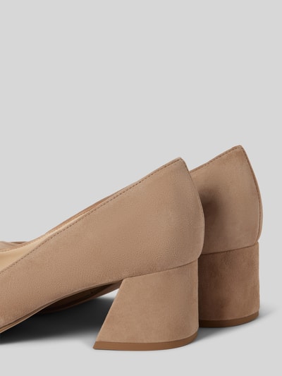 Peek & Cloppenburg HöglLederpumps Mit Blockabsatz In Taupe