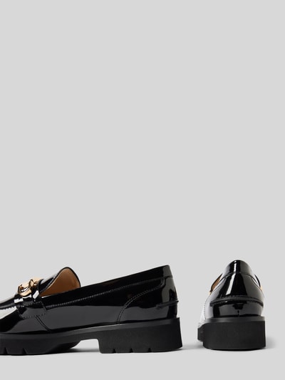 Peek & Cloppenburg HöglLoafers Aus Leder Mit Applikation In Black