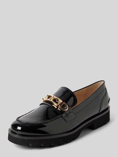 Peek & Cloppenburg HöglLoafers Aus Leder Mit Applikation In Black
